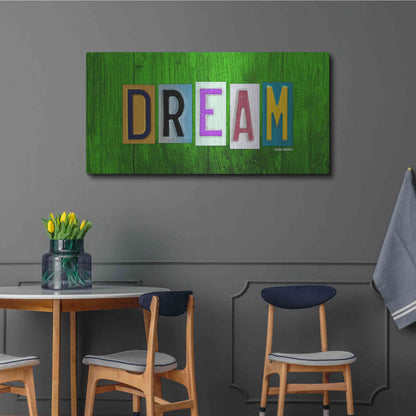 Luxe Metal Art 'Dream' by Design Turnpike, Metal Wall Art,48x24