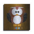 Luxe Metal Art 'Hoot The Owl' by Design Turnpike, Metal Wall Art