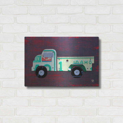 Luxe Metal Art 'Pickup Truck' by Design Turnpike, Metal Wall Art,24x16