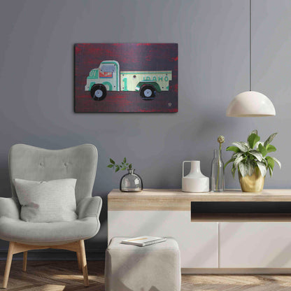 Luxe Metal Art 'Pickup Truck' by Design Turnpike, Metal Wall Art,24x16