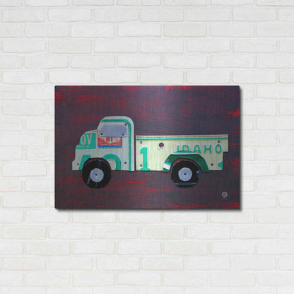 Luxe Metal Art 'Pickup Truck' by Design Turnpike, Metal Wall Art,36x24