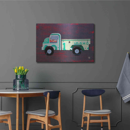 Luxe Metal Art 'Pickup Truck' by Design Turnpike, Metal Wall Art,36x24
