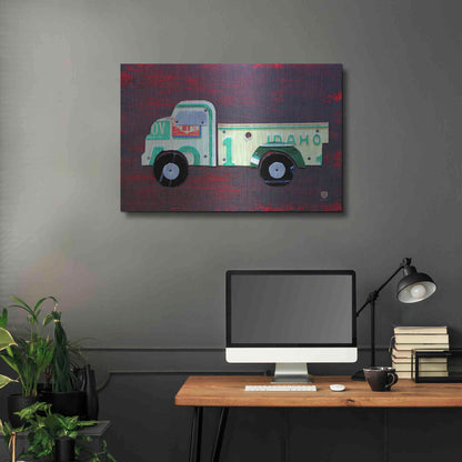 Luxe Metal Art 'Pickup Truck' by Design Turnpike, Metal Wall Art,36x24