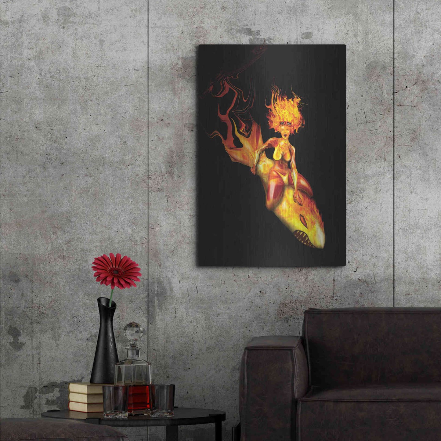 Luxe Metal Art 'Bombs Away' by Michael StewArt, Metal Wall Art,24x36