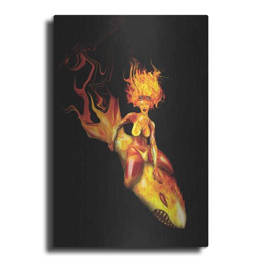 Luxe Metal Art 'Bombs Away' by Michael StewArt, Metal Wall Art