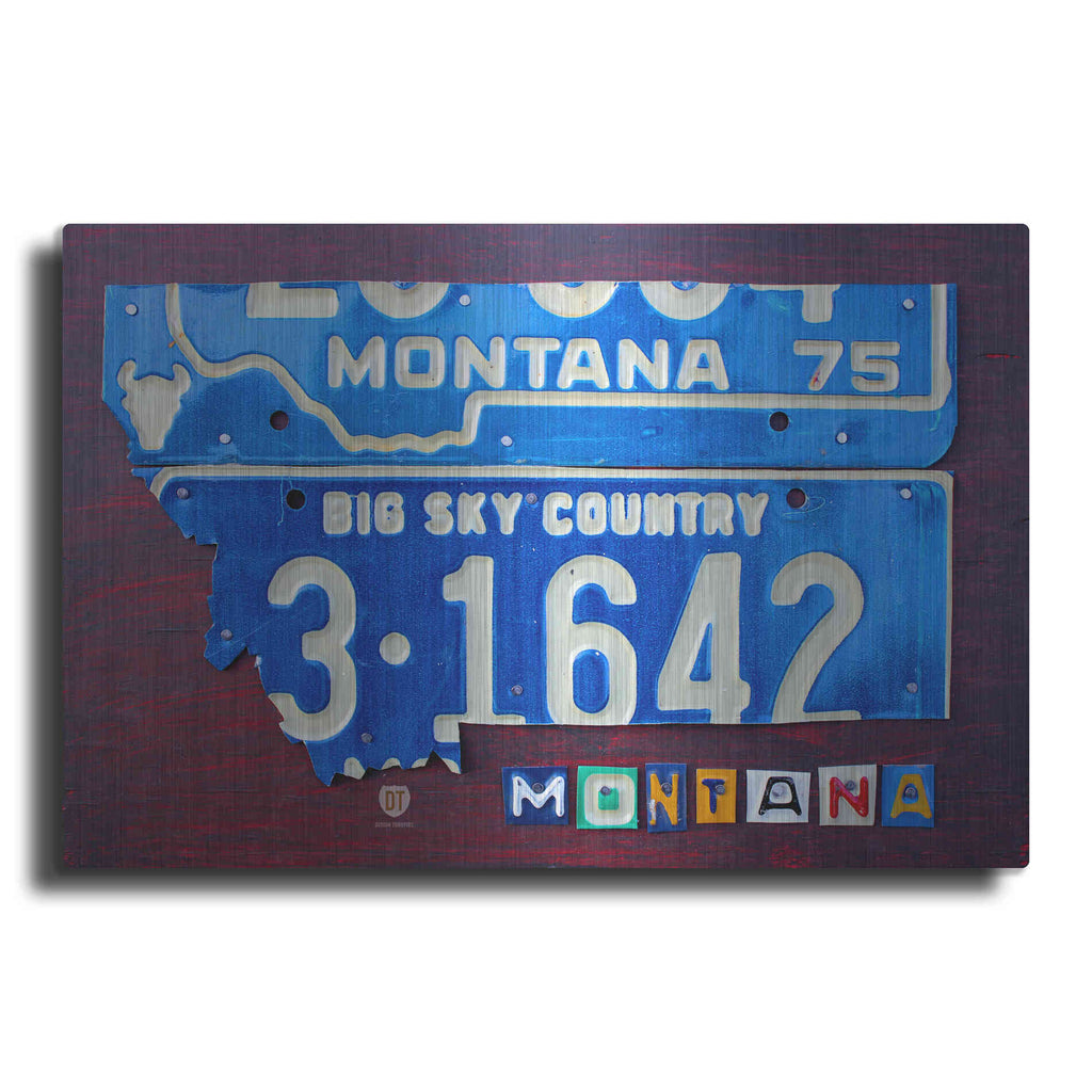 Luxe Metal Art 'Montana' by Design Turnpike, Metal Wall Art