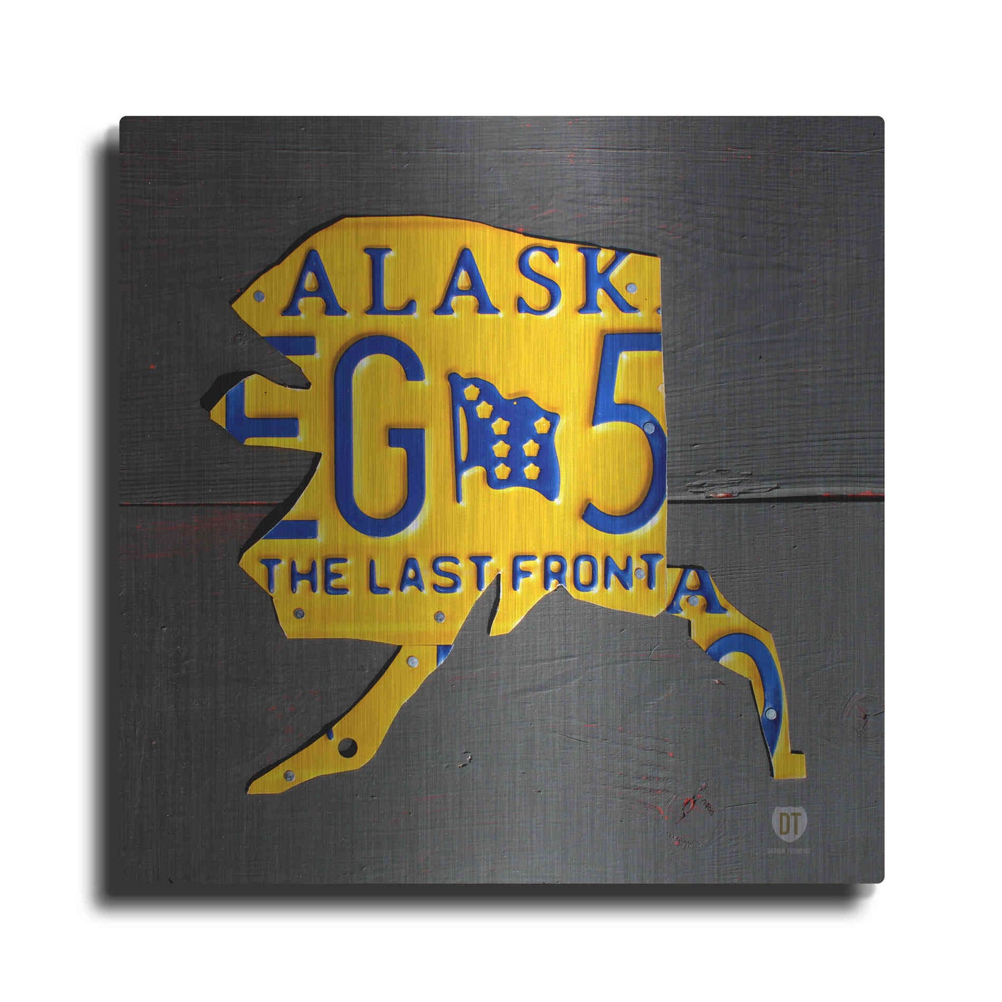 Luxe Metal Art 'Alaska' by Design Turnpike, Metal Wall Art