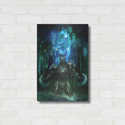 Luxe Metal Art 'Chaac' by Michael StewArt, Metal Wall Art,16x24