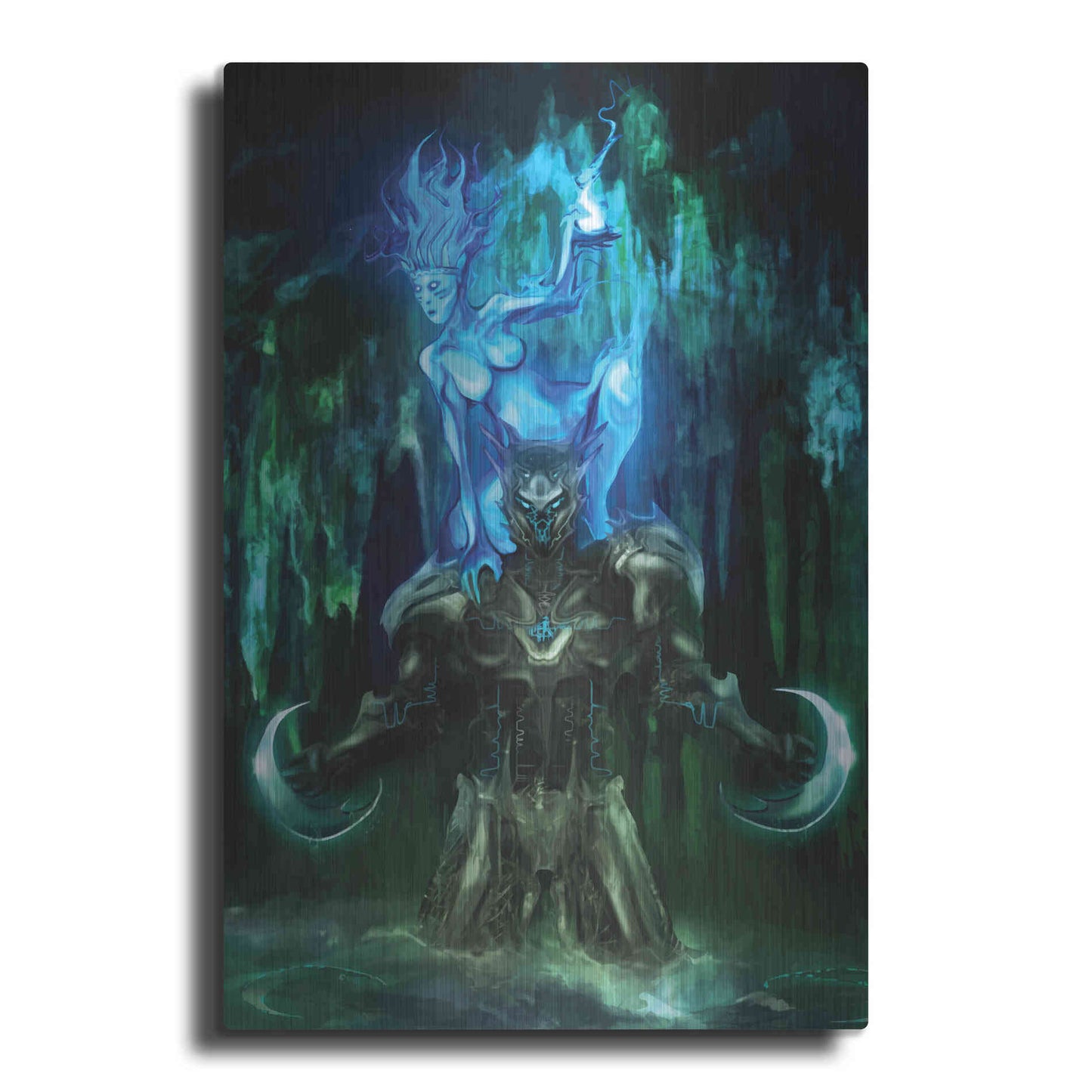 Luxe Metal Art 'Chaac' by Michael StewArt, Metal Wall Art