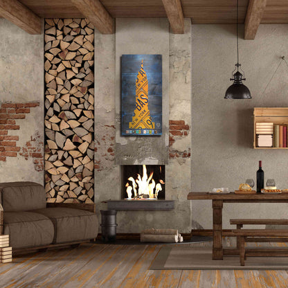 Luxe Metal Art 'Empire State Building' by Design Turnpike, Metal Wall Art,24x48