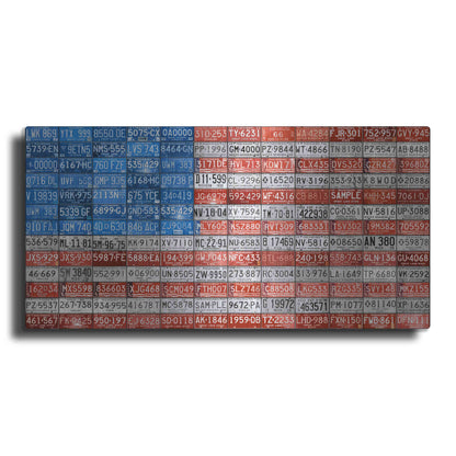 Luxe Metal Art 'Michigan Flag' by Design Turnpike, Metal Wall Art