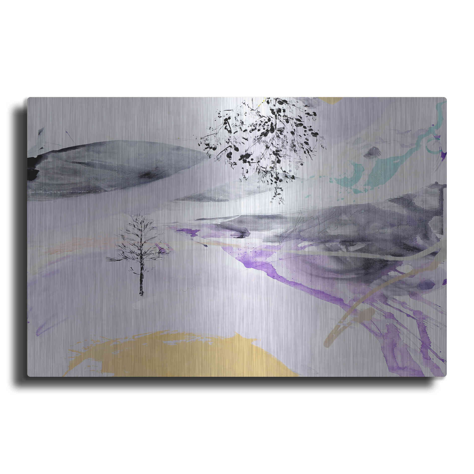 Luxe Metal Art 'Bosque' by Alba Escayo, Metal Wall Art