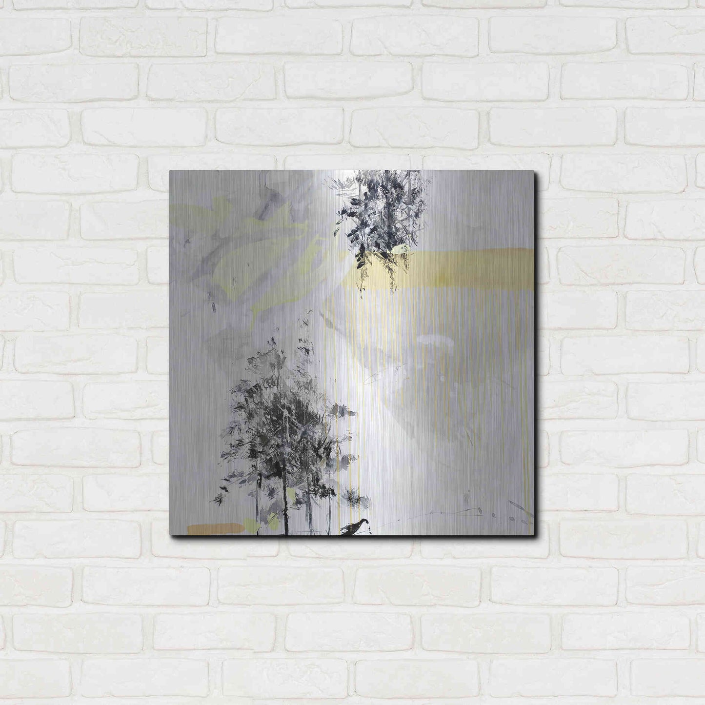 Luxe Metal Art 'Bosque No. 2' by Alba Escayo, Metal Wall Art,24x24