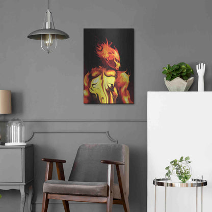 Luxe Metal Art 'Rage' by Michael StewArt, Metal Wall Art,16x24