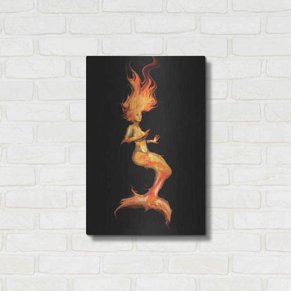 Luxe Metal Art 'Siren' by Michael StewArt, Metal Wall Art,16x24