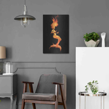 Luxe Metal Art 'Siren' by Michael StewArt, Metal Wall Art,16x24