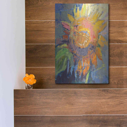 Luxe Metal Art 'Alberta' by Beth Forst, Metal Wall Art,12x16