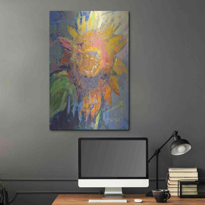 Luxe Metal Art 'Alberta' by Beth Forst, Metal Wall Art,24x36