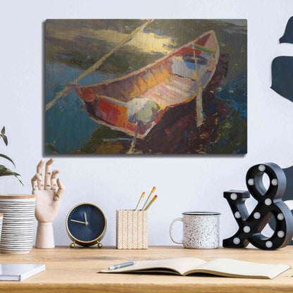 Luxe Metal Art 'Italian Wayfarer' by Beth Forst, Metal Wall Art,16x12