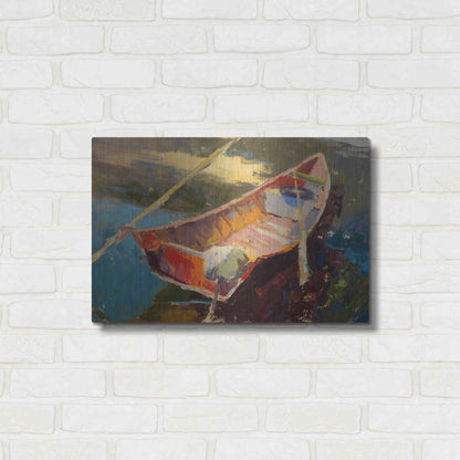Luxe Metal Art 'Italian Wayfarer' by Beth Forst, Metal Wall Art,24x16
