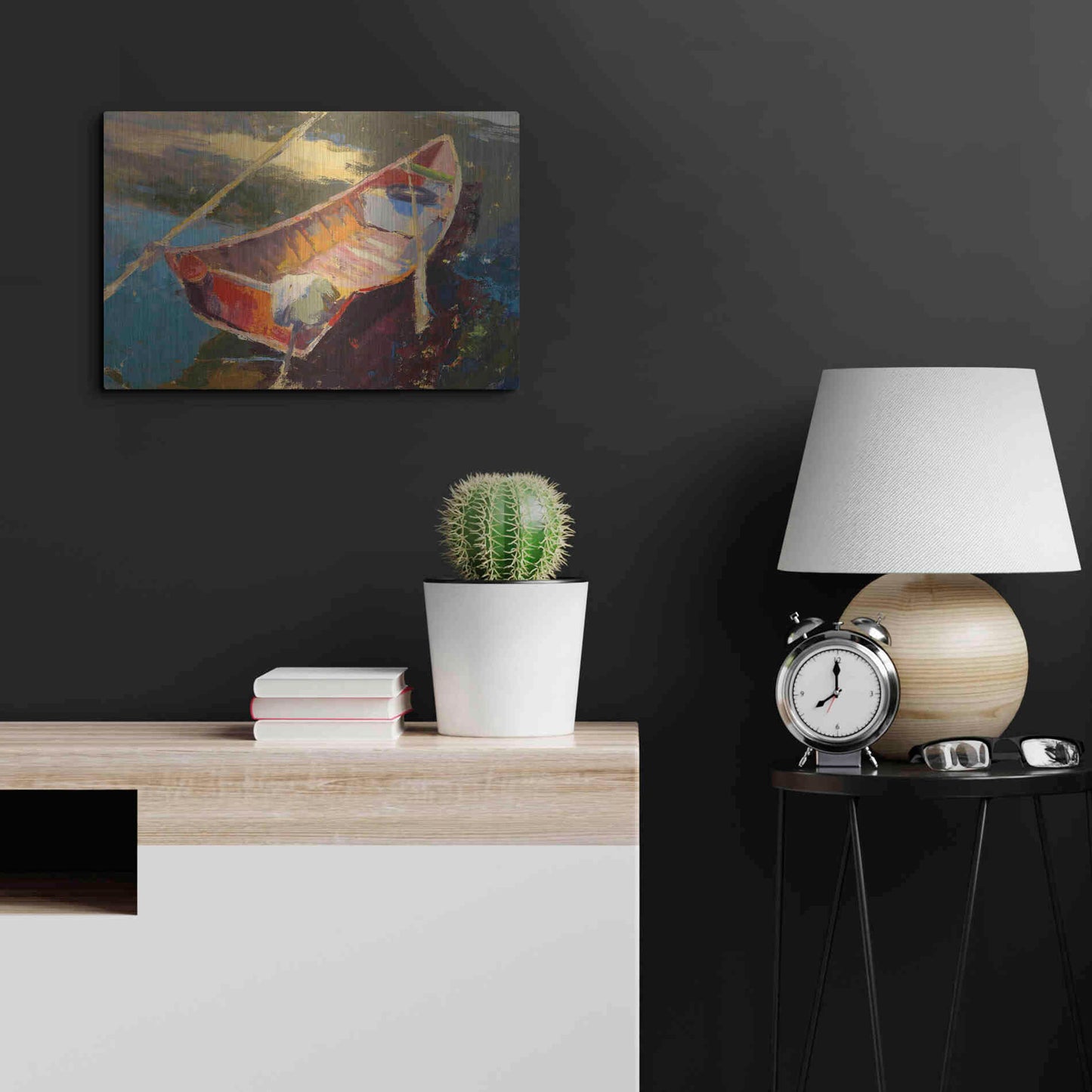 Luxe Metal Art 'Italian Wayfarer' by Beth Forst, Metal Wall Art,24x16