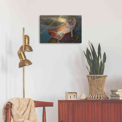 Luxe Metal Art 'Italian Wayfarer' by Beth Forst, Metal Wall Art,24x16