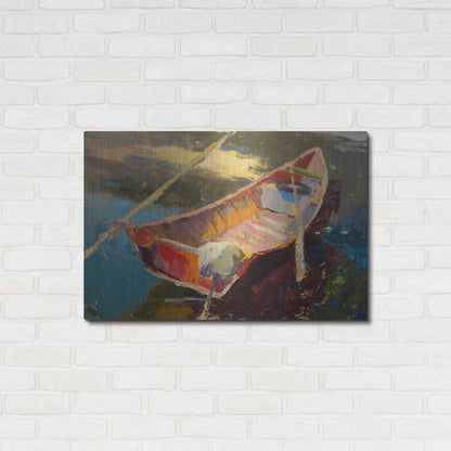Luxe Metal Art 'Italian Wayfarer' by Beth Forst, Metal Wall Art,36x24
