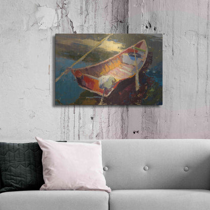 Luxe Metal Art 'Italian Wayfarer' by Beth Forst, Metal Wall Art,36x24
