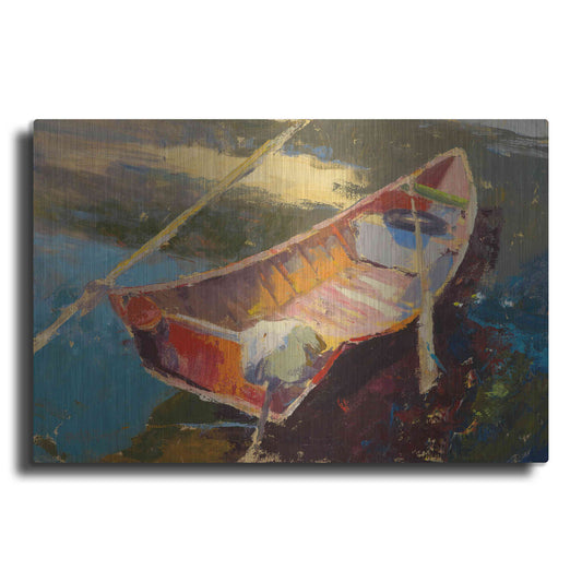 Luxe Metal Art 'Italian Wayfarer' by Beth Forst, Metal Wall Art