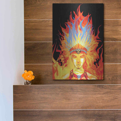 Luxe Metal Art 'Totem' by Michael StewArt, Metal Wall Art,12x16