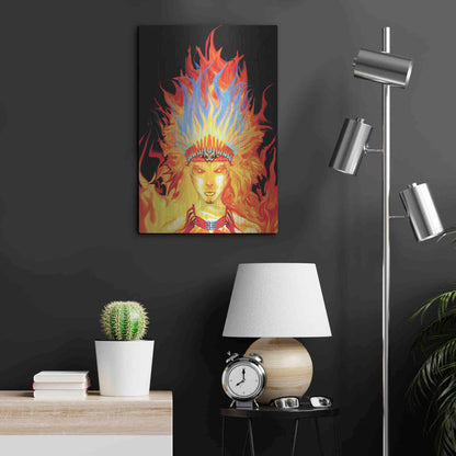 Luxe Metal Art 'Totem' by Michael StewArt, Metal Wall Art,16x24