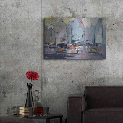 Luxe Metal Art 'Lemon Snickety' by Beth Forst, Metal Wall Art,36x24