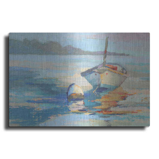 Luxe Metal Art 'Monhegan Island Taxi' by Beth Forst, Metal Wall Art