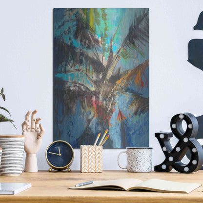 Luxe Metal Art 'Palm Sunday' by Beth Forst, Metal Wall Art,12x16