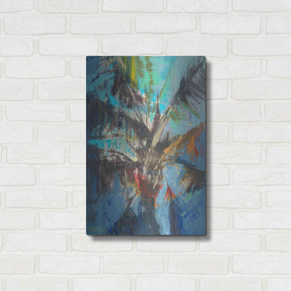 Luxe Metal Art 'Palm Sunday' by Beth Forst, Metal Wall Art,16x24