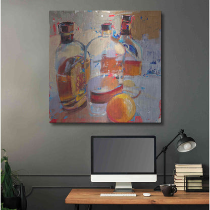 Luxe Metal Art 'Swangin’ & Aswayin’' by Beth Forst, Metal Wall Art,36x36