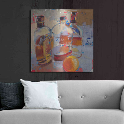 Luxe Metal Art 'Swangin’ & Aswayin’' by Beth Forst, Metal Wall Art,36x36