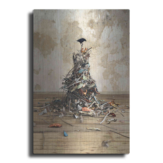 Luxe Metal Art 'New Worth' by Cynthia Decker, Metal Wall Art