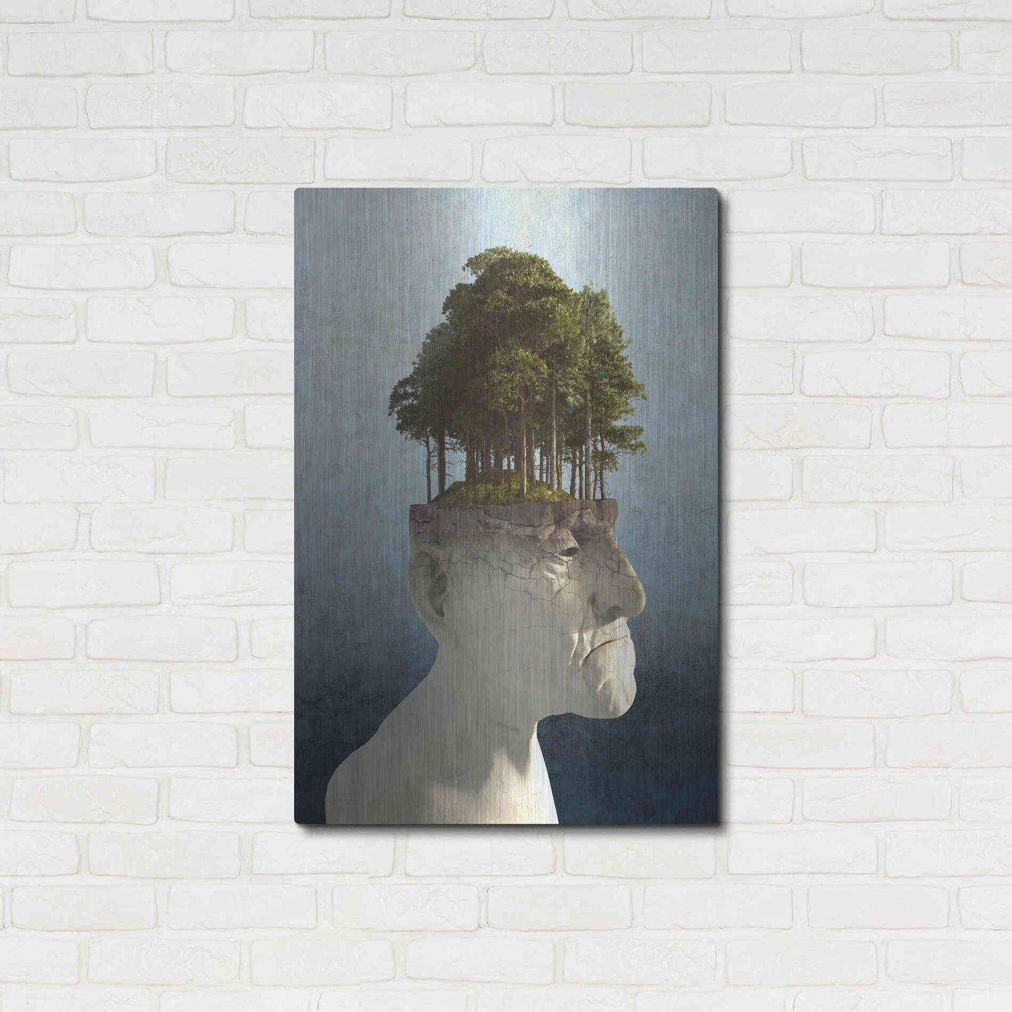 Luxe Metal Art 'Personal Growth' by Cynthia Decker, Metal Wall Art,24x36