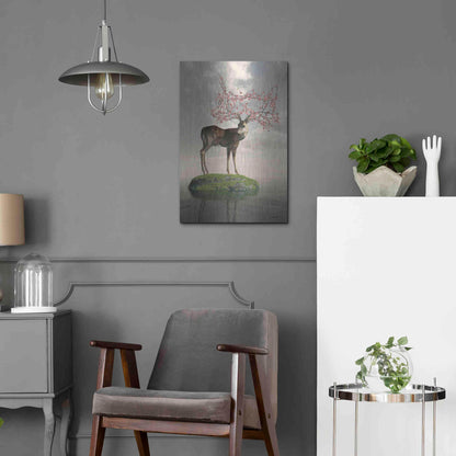 Luxe Metal Art 'The Guardian of Spring' by Cynthia Decker, Metal Wall Art,16x24
