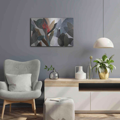 Luxe Metal Art 'Jardin Eterno 1' by Daniela Fedele, Metal Wall Art,24x16