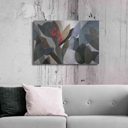 Luxe Metal Art 'Jardin Eterno 1' by Daniela Fedele, Metal Wall Art,36x24