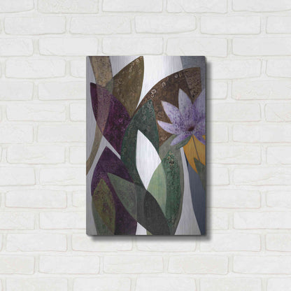 Luxe Metal Art 'Jardin Eterno 2' by Daniela Fedele, Metal Wall Art,16x24