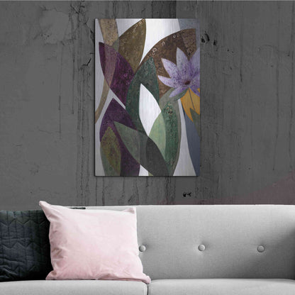 Luxe Metal Art 'Jardin Eterno 2' by Daniela Fedele, Metal Wall Art,24x36