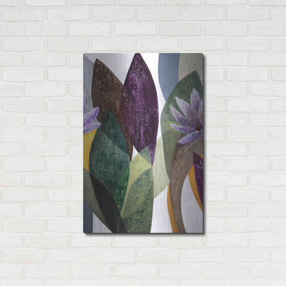 Luxe Metal Art 'Jardin Eterno 3' by Daniela Fedele, Metal Wall Art,24x36