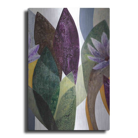 Luxe Metal Art 'Jardin Eterno 3' by Daniela Fedele, Metal Wall Art