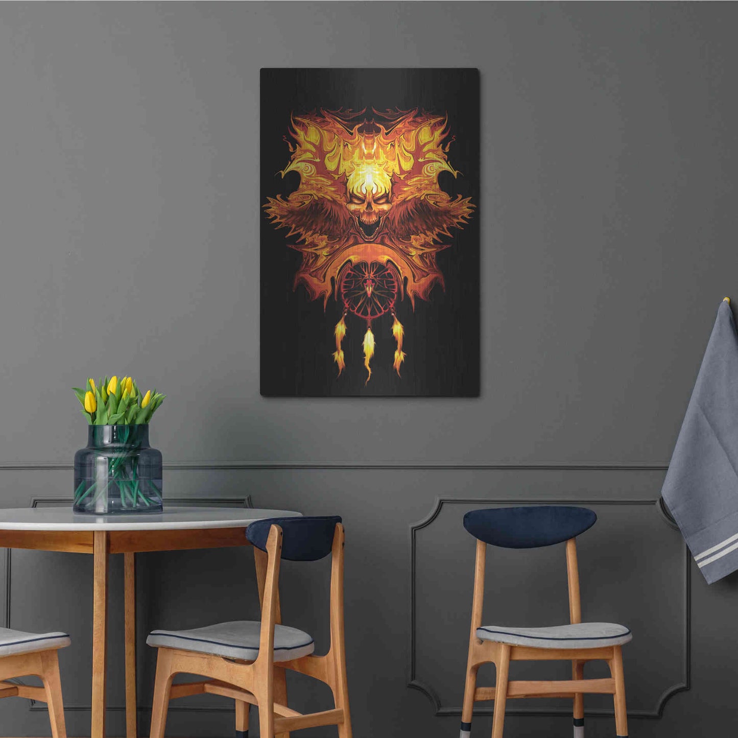 Luxe Metal Art 'Wendigo' by Michael StewArt, Metal Wall Art,24x36