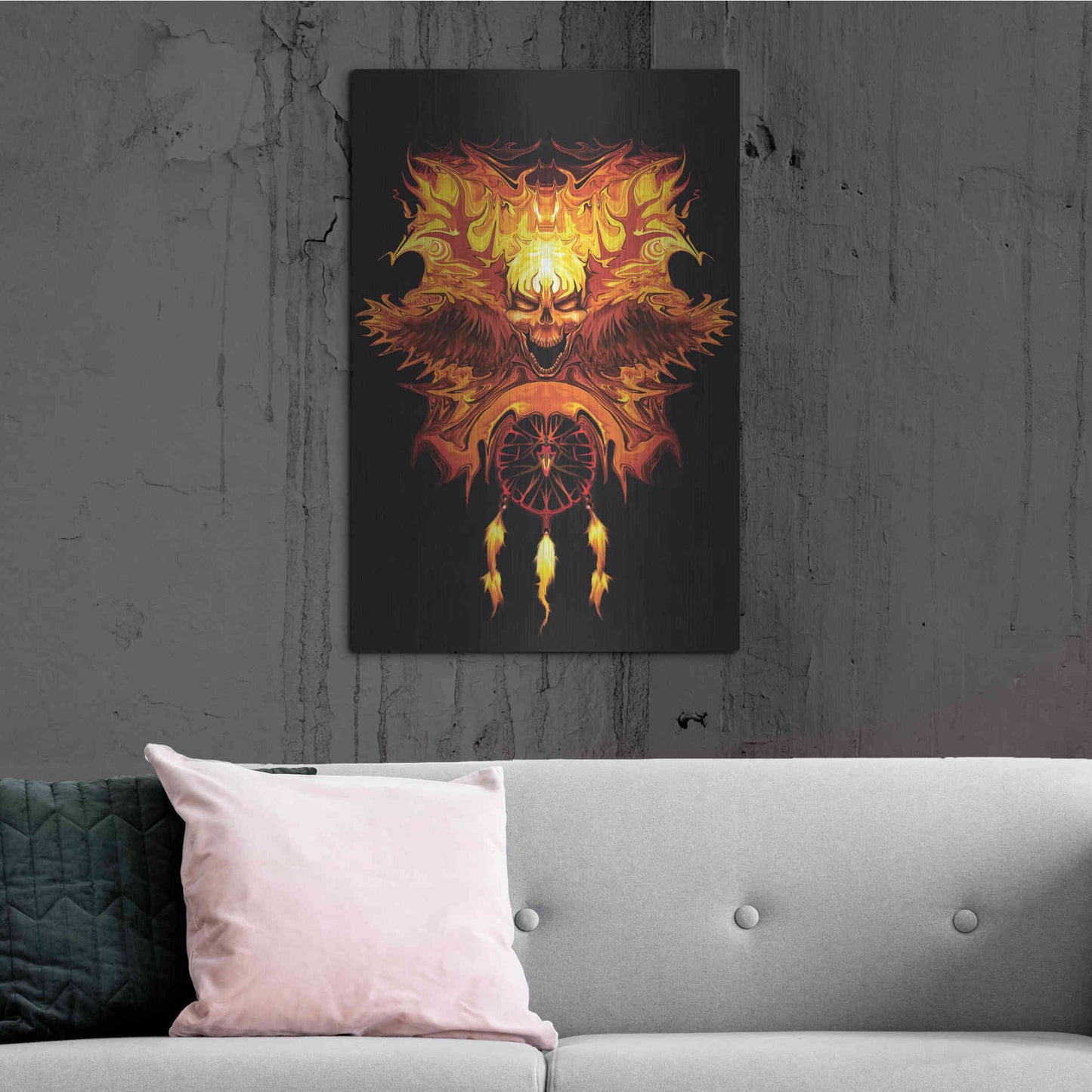 Luxe Metal Art 'Wendigo' by Michael StewArt, Metal Wall Art,24x36