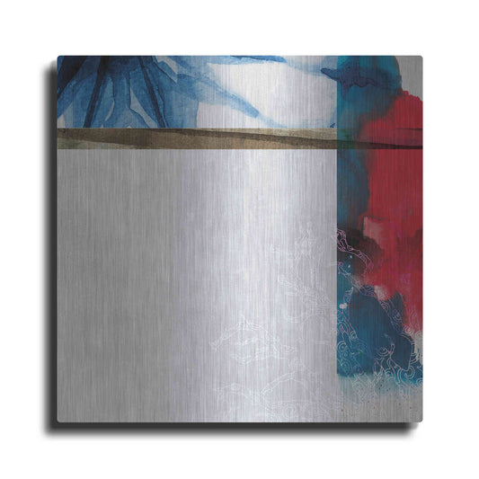 Luxe Metal Art 'East of Eden 2' by Louis Duncan-He, Metal Wall Art