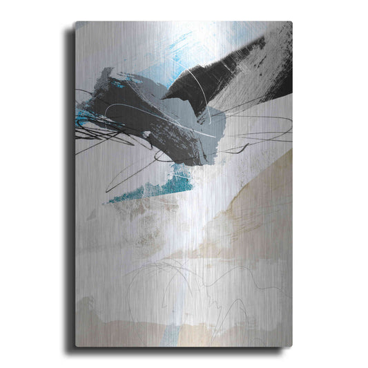 Luxe Metal Art 'Fork in the Road 1' by Louis Duncan-He, Metal Wall Art